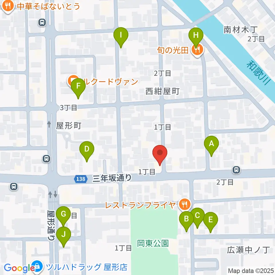 ヤスムラビクトロン周辺の駐車場・コインパーキング一覧地図