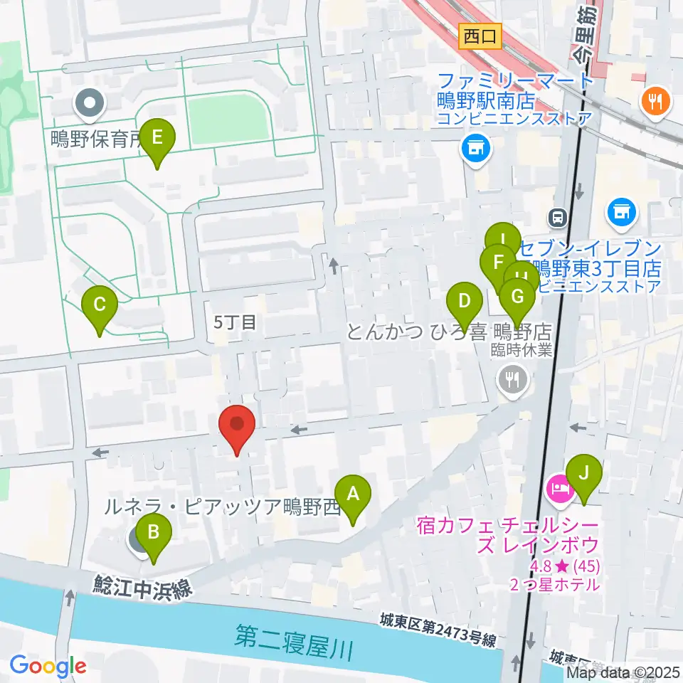 音楽教室きじばとの家周辺の駐車場・コインパーキング一覧地図