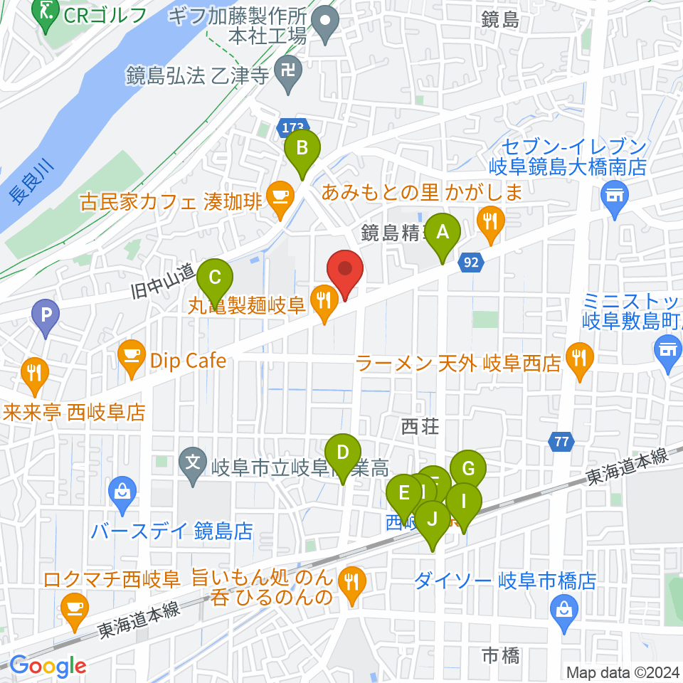 ミュージックハウスフレンズ周辺の駐車場・コインパーキング一覧地図