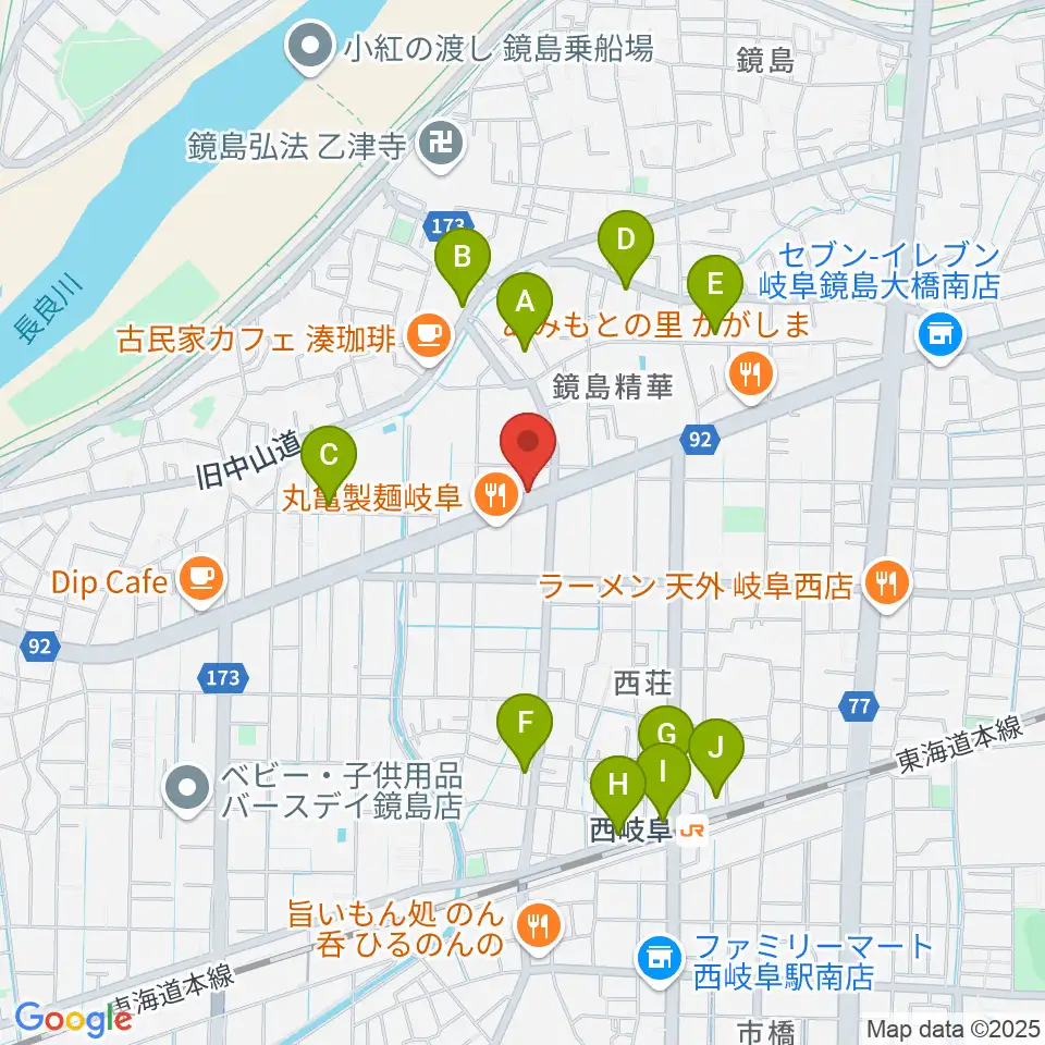 ミュージックハウスフレンズ周辺の駐車場・コインパーキング一覧地図