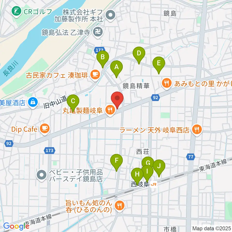 ミュージックハウスフレンズ周辺の駐車場・コインパーキング一覧地図