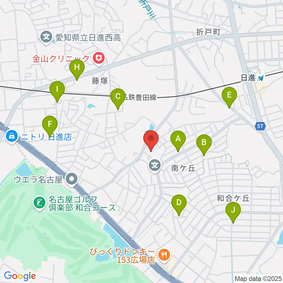 K&Kミュージック周辺の駐車場・コインパーキング一覧地図