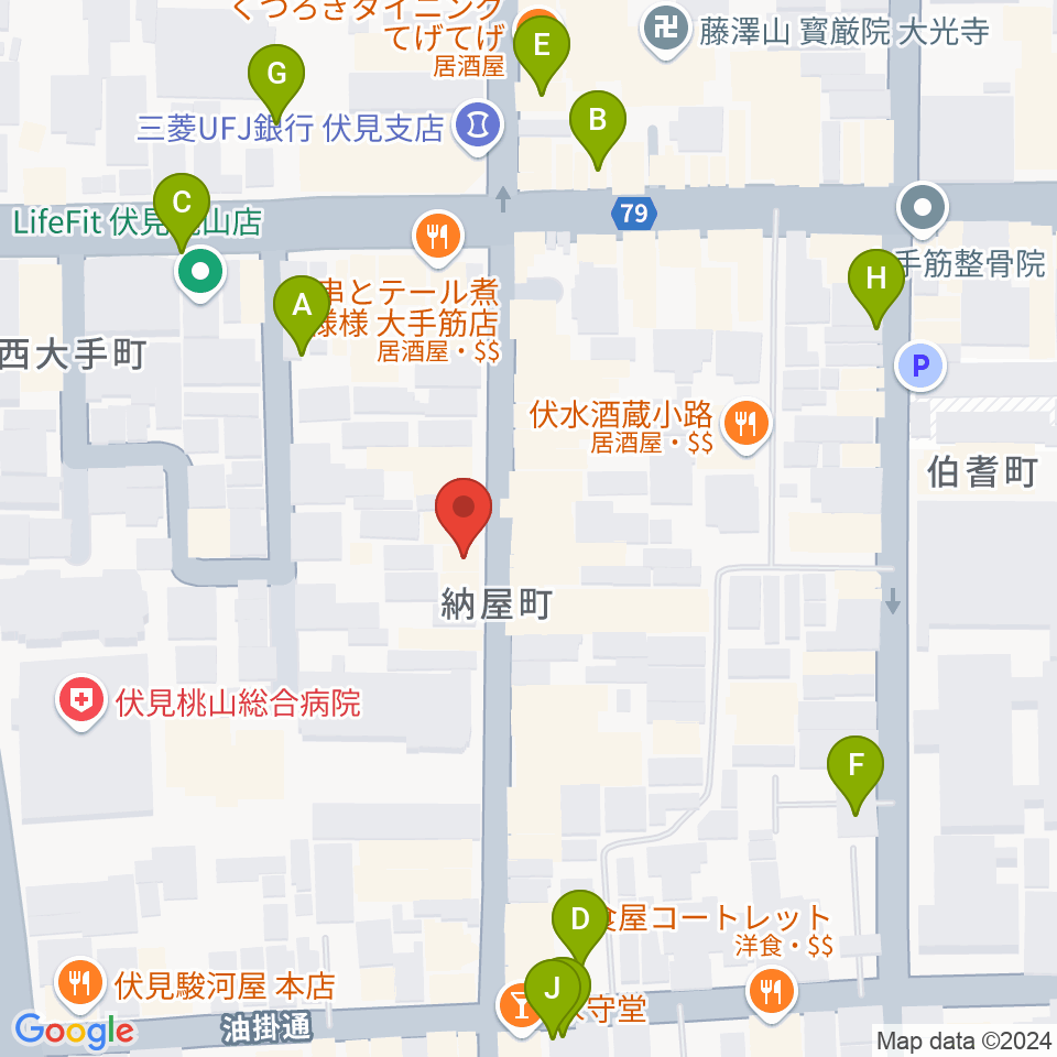 レミューズカフェ周辺の駐車場・コインパーキング一覧地図