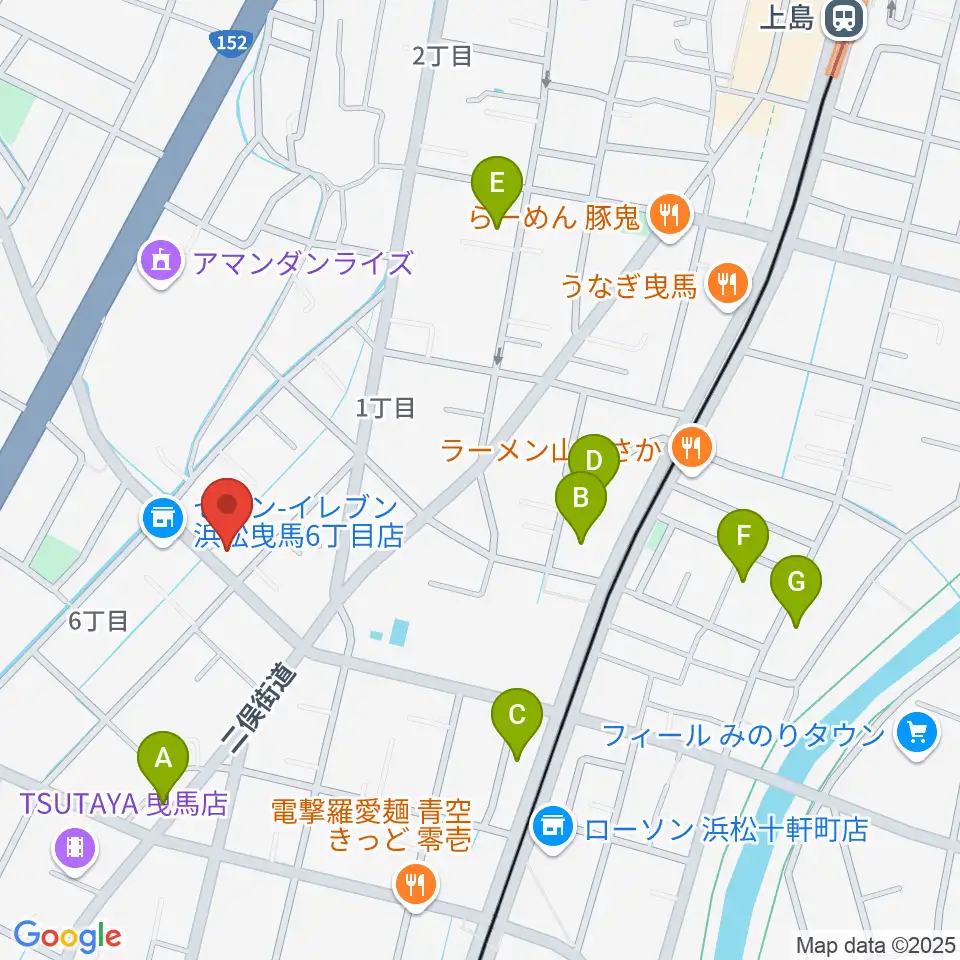 ハーモニカの昭和楽器製造周辺の駐車場・コインパーキング一覧地図