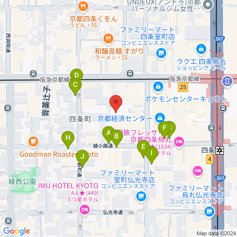 洗心館こころホール周辺の駐車場・コインパーキング一覧地図