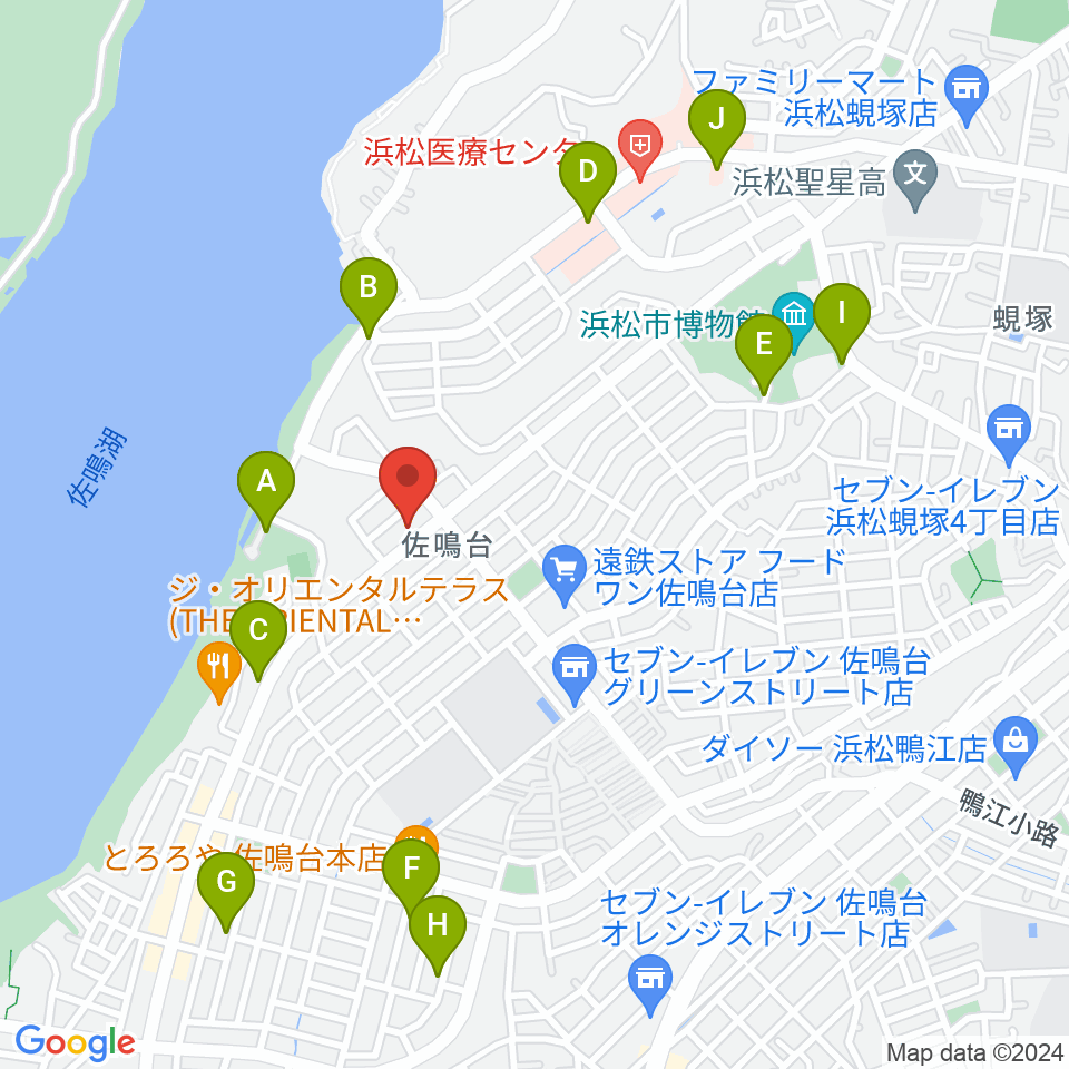 足立楽器店周辺の駐車場・コインパーキング一覧地図