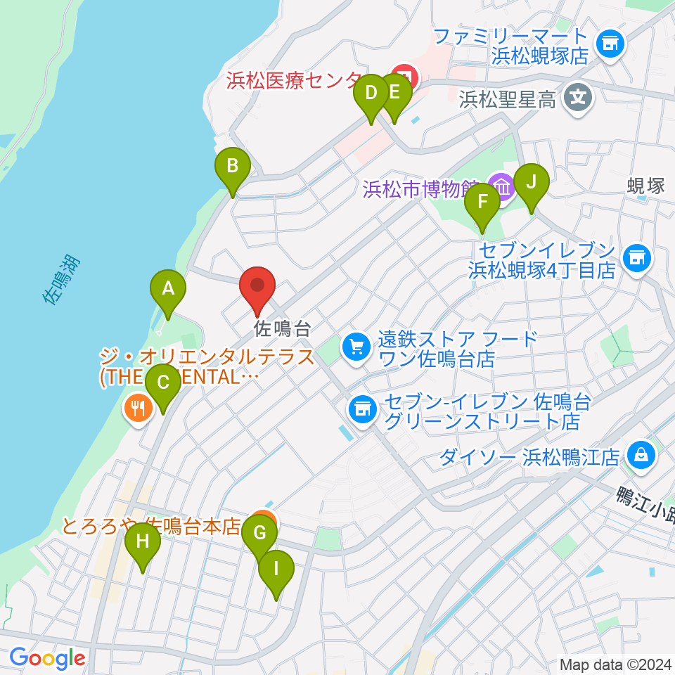 足立楽器店周辺の駐車場・コインパーキング一覧地図