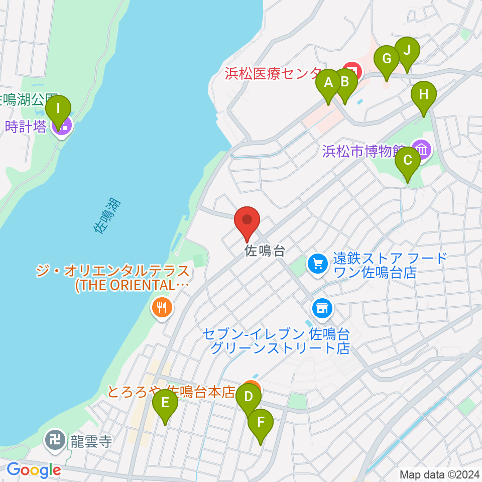 足立楽器店周辺の駐車場・コインパーキング一覧地図