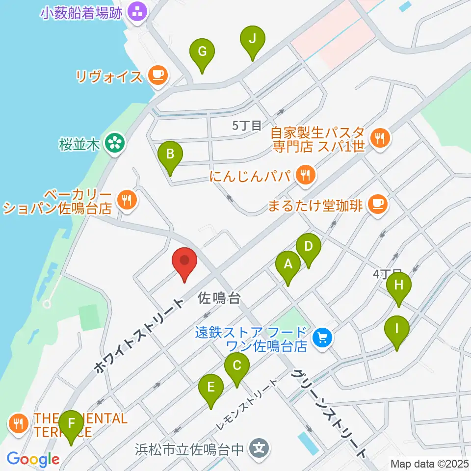 足立楽器店周辺の駐車場・コインパーキング一覧地図