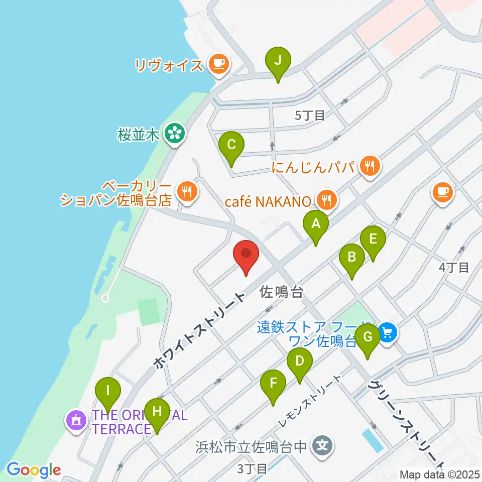 足立楽器店周辺の駐車場・コインパーキング一覧地図