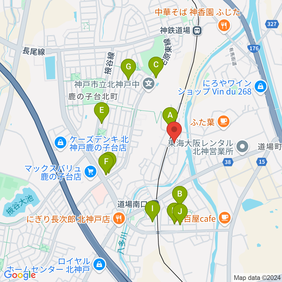 有限会社ピアノ技研周辺の駐車場・コインパーキング一覧地図