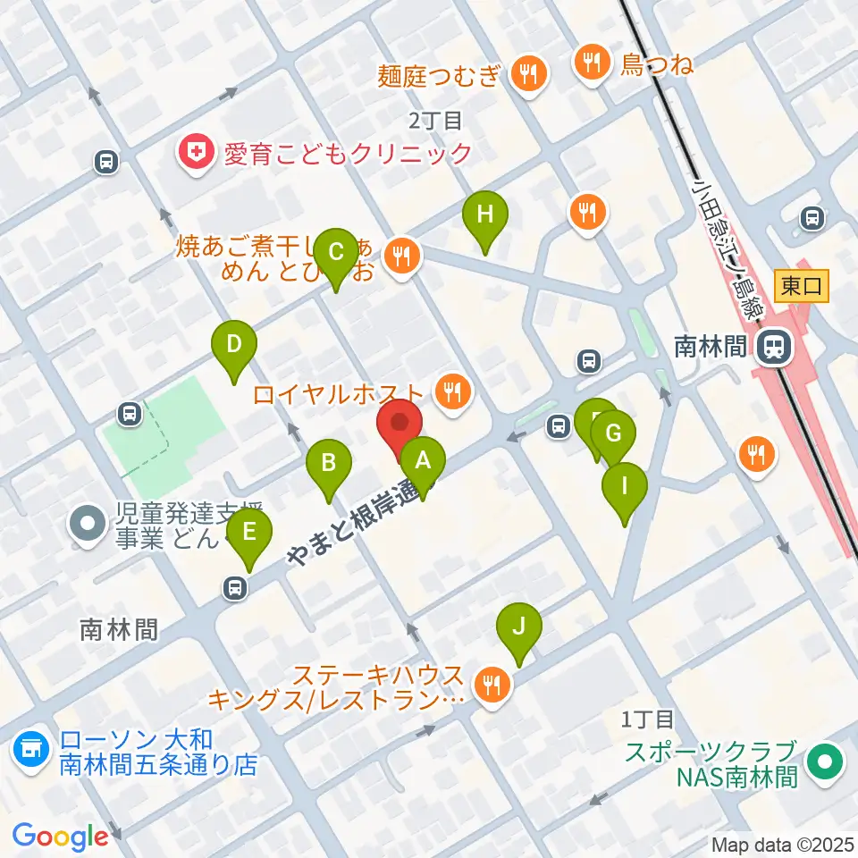 みゆき音楽アトリエ周辺の駐車場・コインパーキング一覧地図
