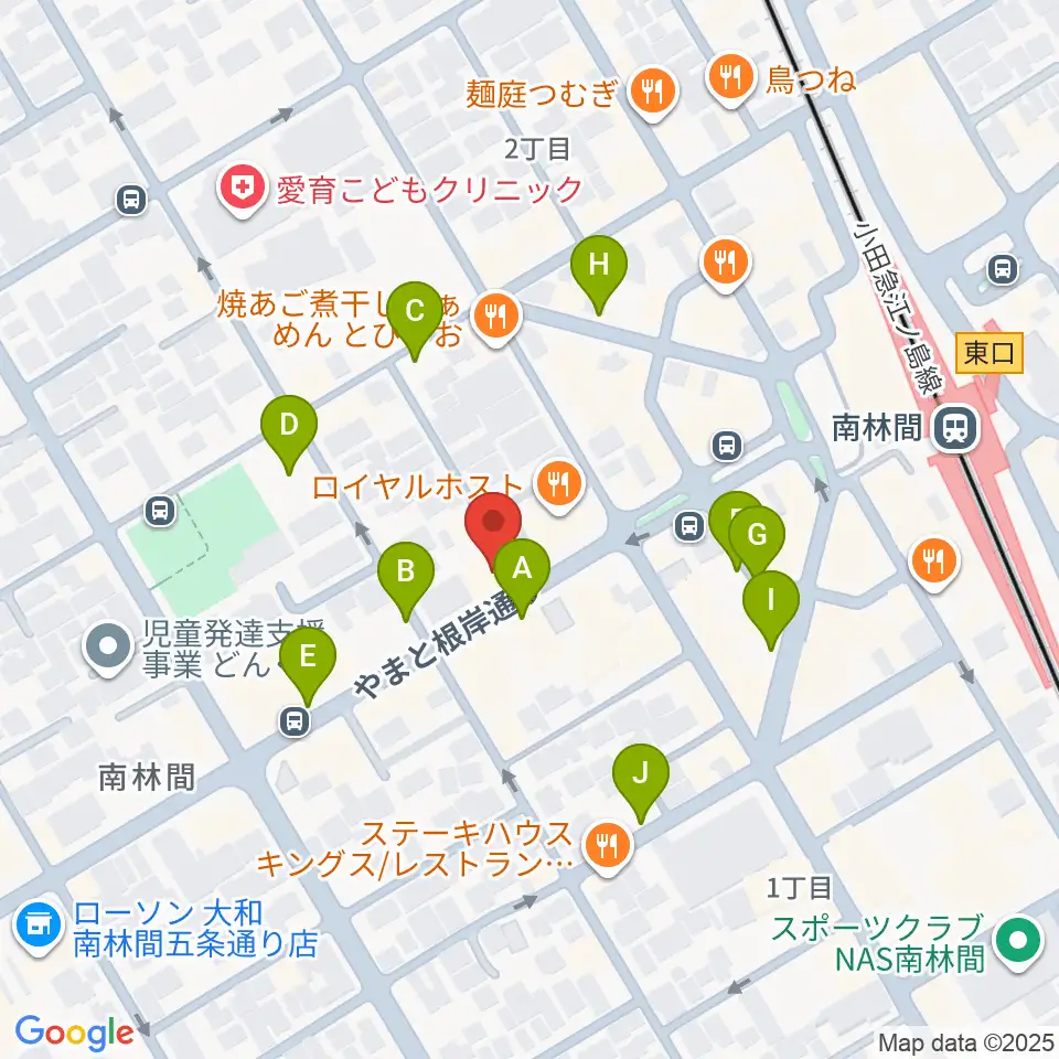 みゆき音楽アトリエ周辺の駐車場・コインパーキング一覧地図