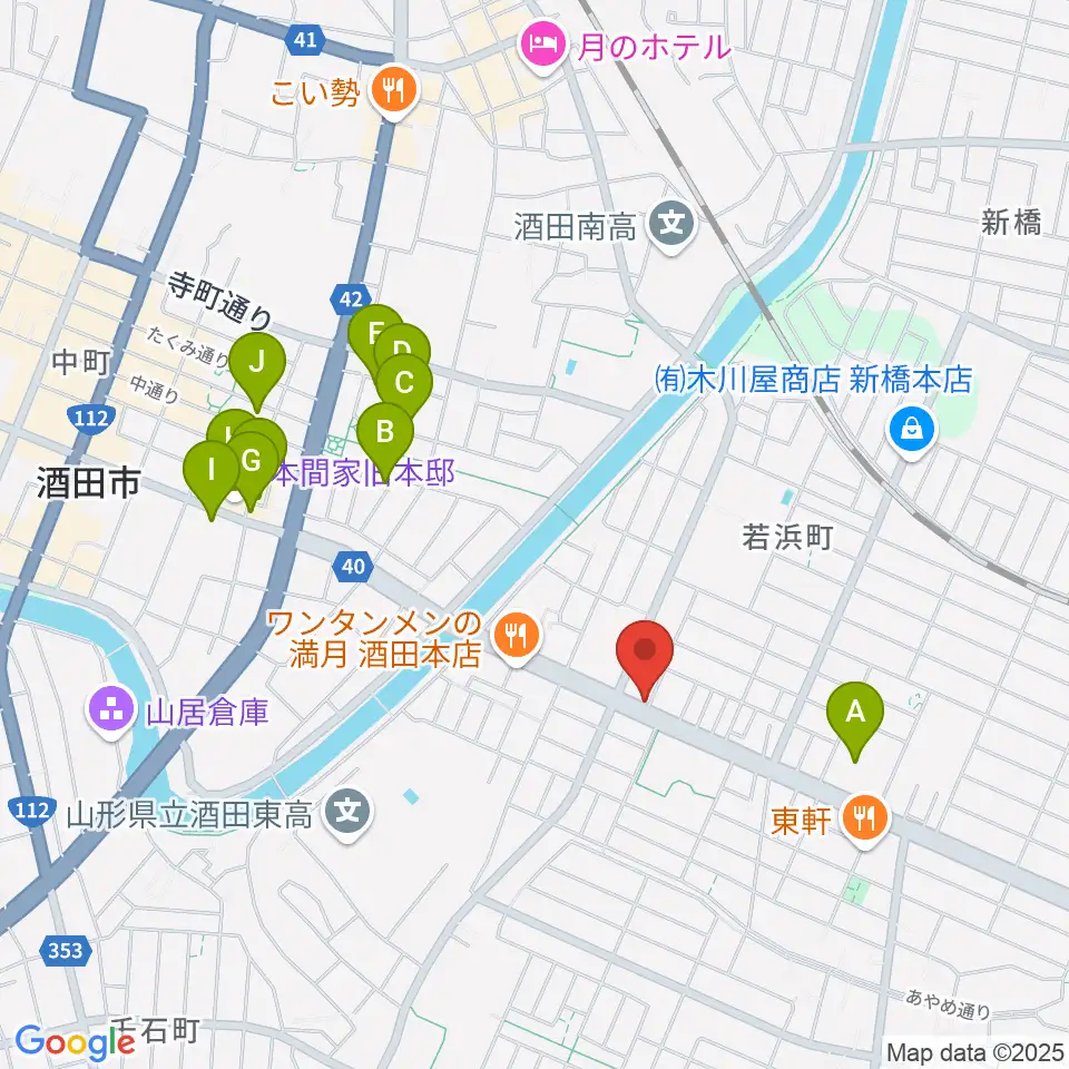 サトウピアノアカデミー周辺の駐車場・コインパーキング一覧地図