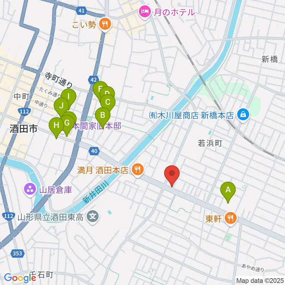 サトウピアノアカデミー周辺の駐車場・コインパーキング一覧地図
