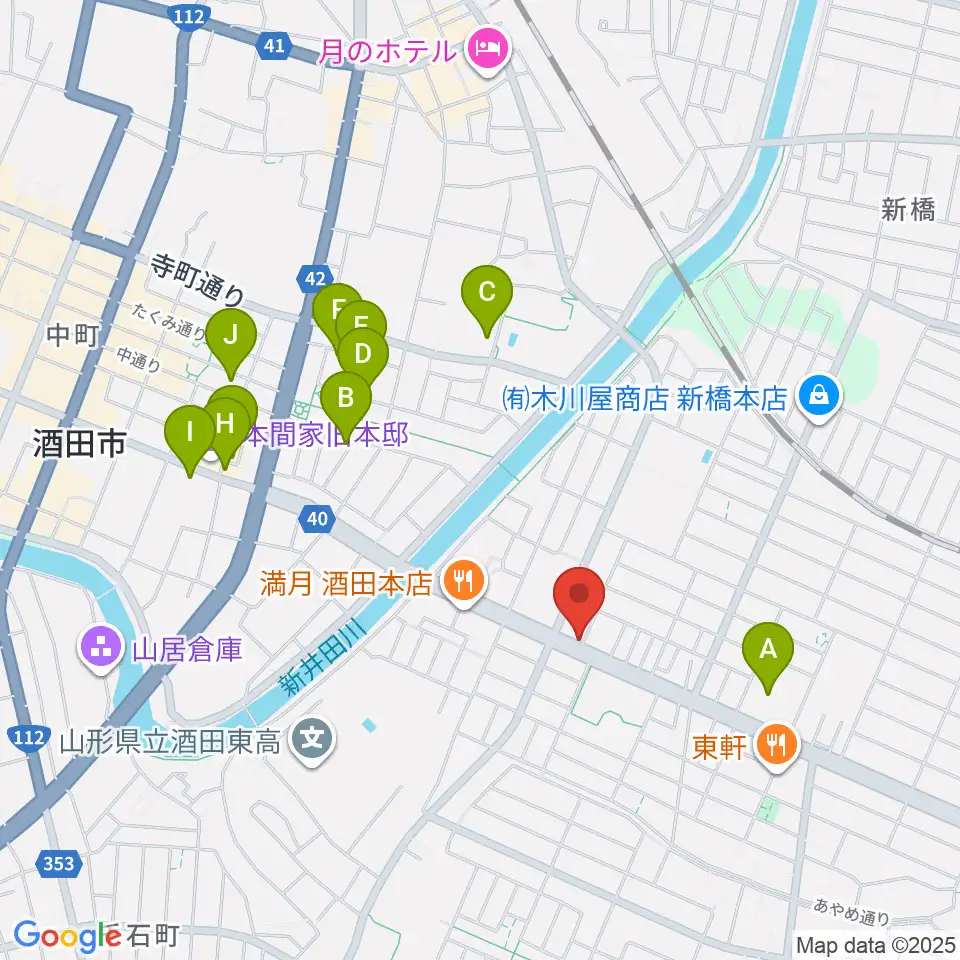 サトウピアノアカデミー周辺の駐車場・コインパーキング一覧地図