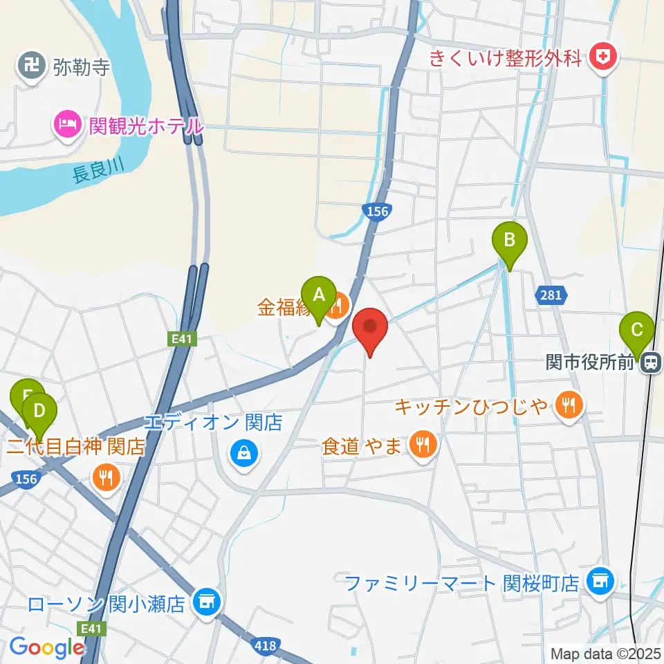 石原楽器工房周辺の駐車場・コインパーキング一覧地図