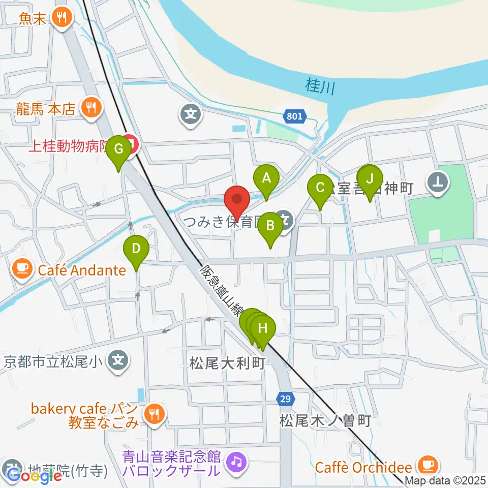 有限会社 永野ピアノ周辺の駐車場・コインパーキング一覧地図