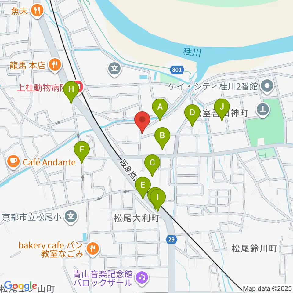 有限会社 永野ピアノ周辺の駐車場・コインパーキング一覧地図
