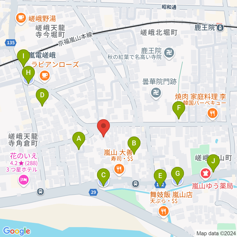 ピアノヨシカワ周辺の駐車場・コインパーキング一覧地図