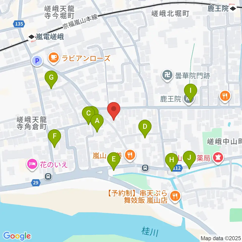 ピアノヨシカワ周辺の駐車場・コインパーキング一覧地図