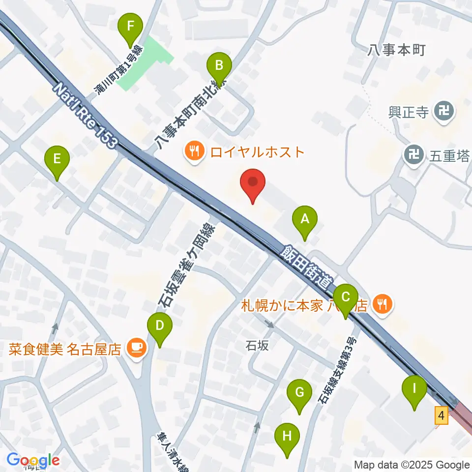 KORG STUDIO EXTREME周辺の駐車場・コインパーキング一覧地図