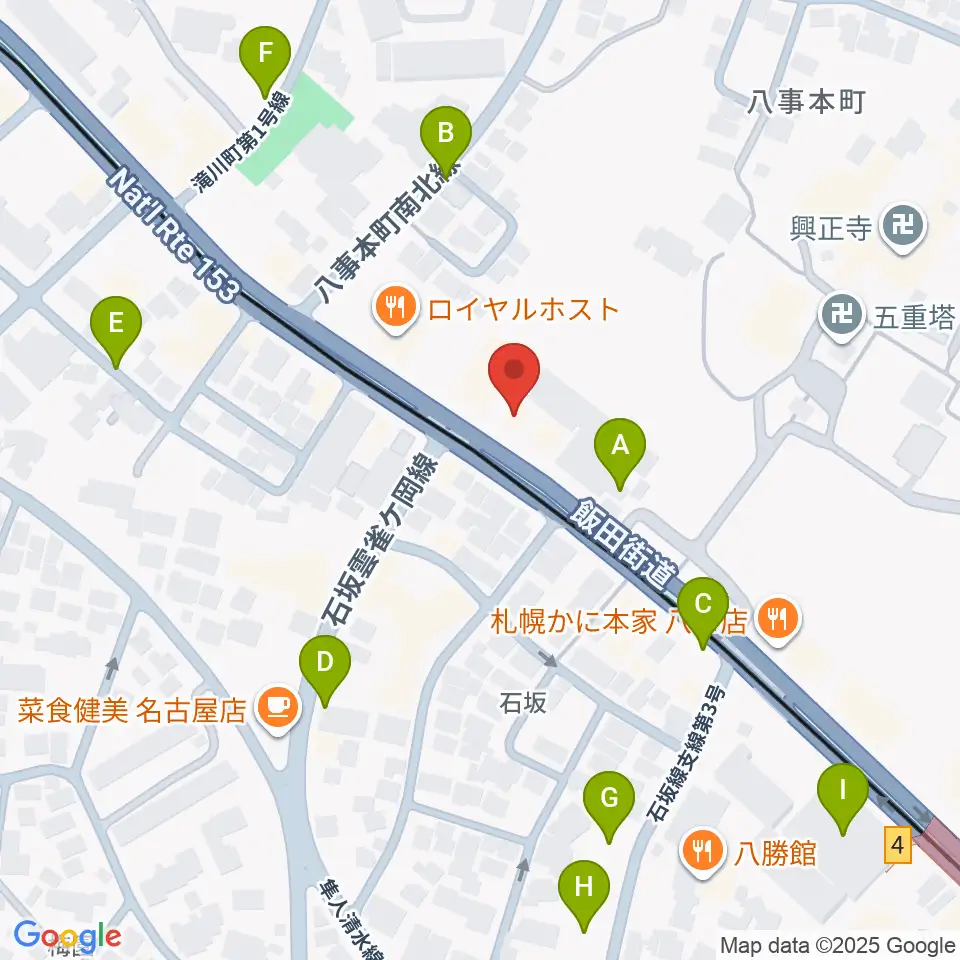 KORG STUDIO EXTREME周辺の駐車場・コインパーキング一覧地図