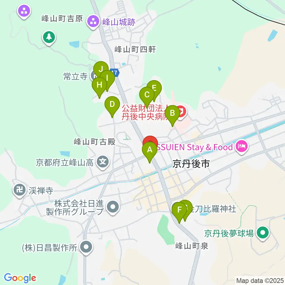 宮田教育堂周辺の駐車場・コインパーキング一覧地図