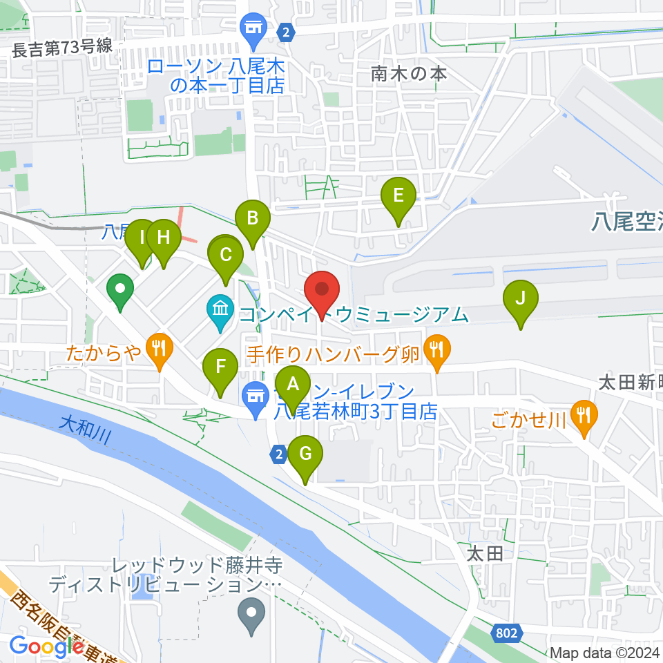 丸岡太鼓店周辺の駐車場・コインパーキング一覧地図