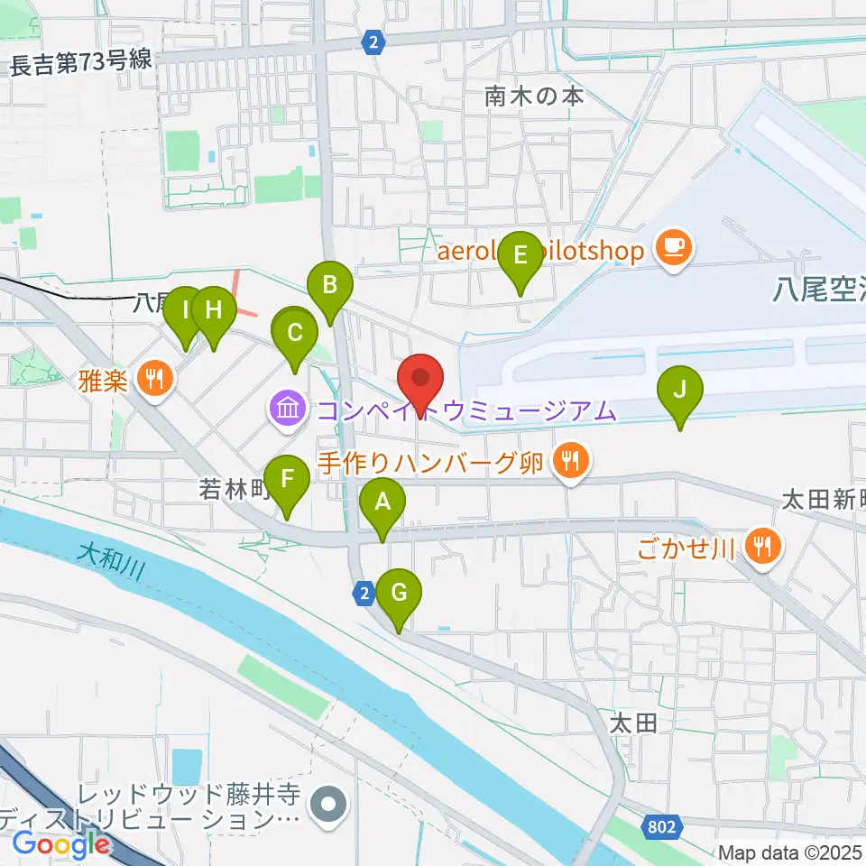 丸岡太鼓店周辺の駐車場・コインパーキング一覧地図