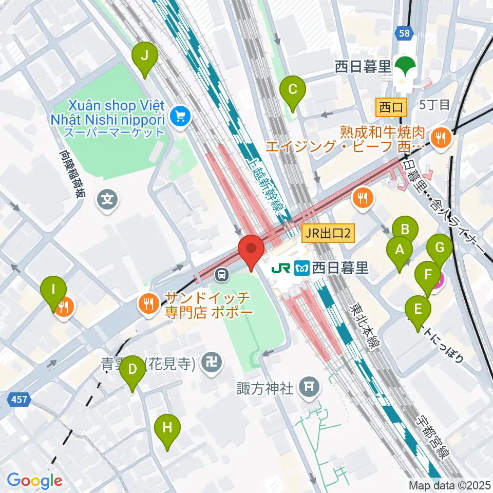 I.G.Oスタジオ周辺の駐車場・コインパーキング一覧地図