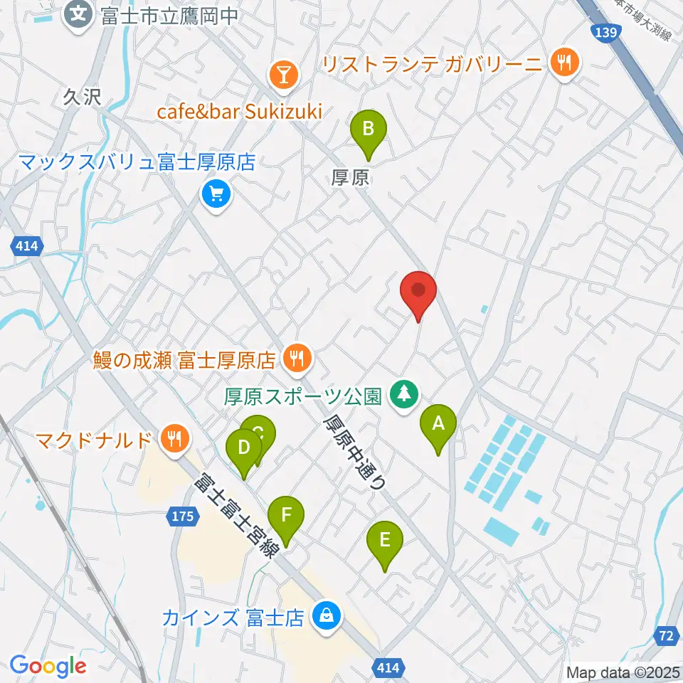 ハウスゾンネンシャイン音楽堂周辺の駐車場・コインパーキング一覧地図
