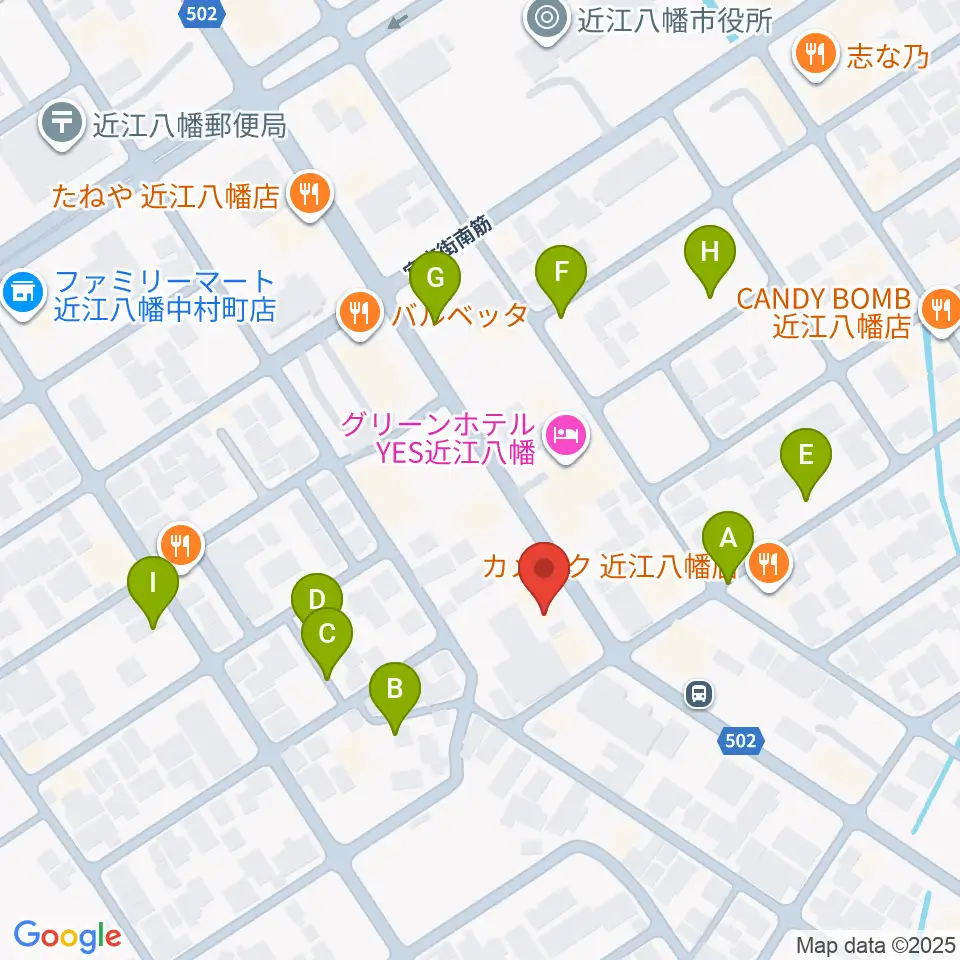 石岡楽器周辺の駐車場・コインパーキング一覧地図
