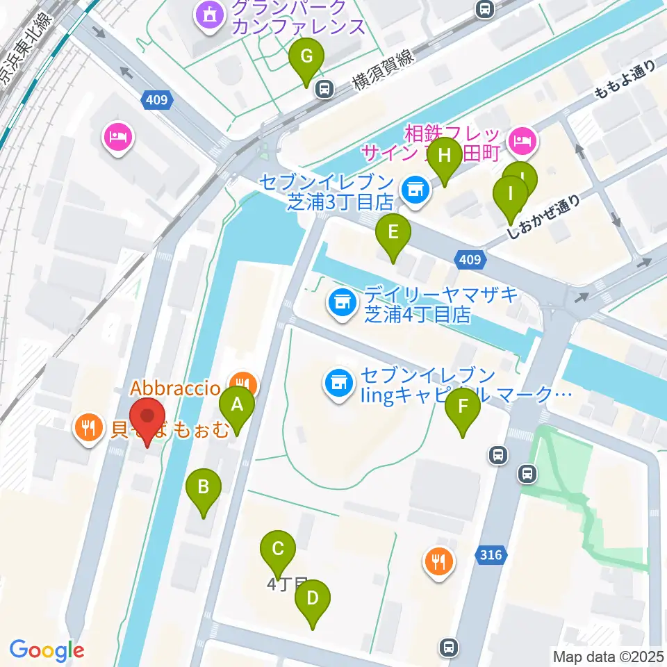 広野音楽教室周辺の駐車場・コインパーキング一覧地図