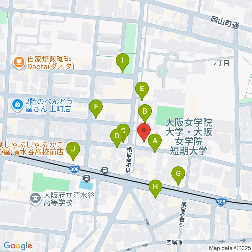 パックスアーレン株式会社周辺の駐車場・コインパーキング一覧地図