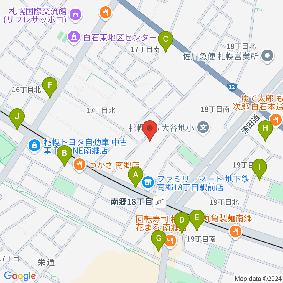 未来＆みきサークル周辺の駐車場・コインパーキング一覧地図