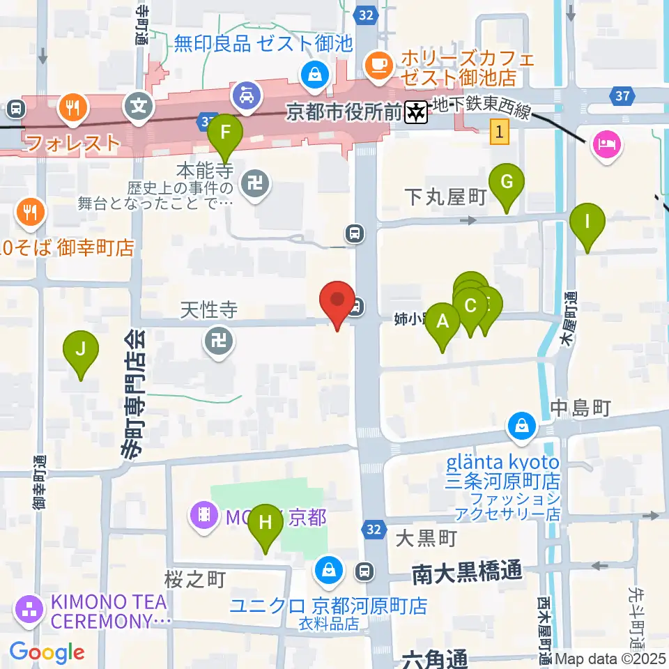BIGBOSS京都周辺の駐車場・コインパーキング一覧地図