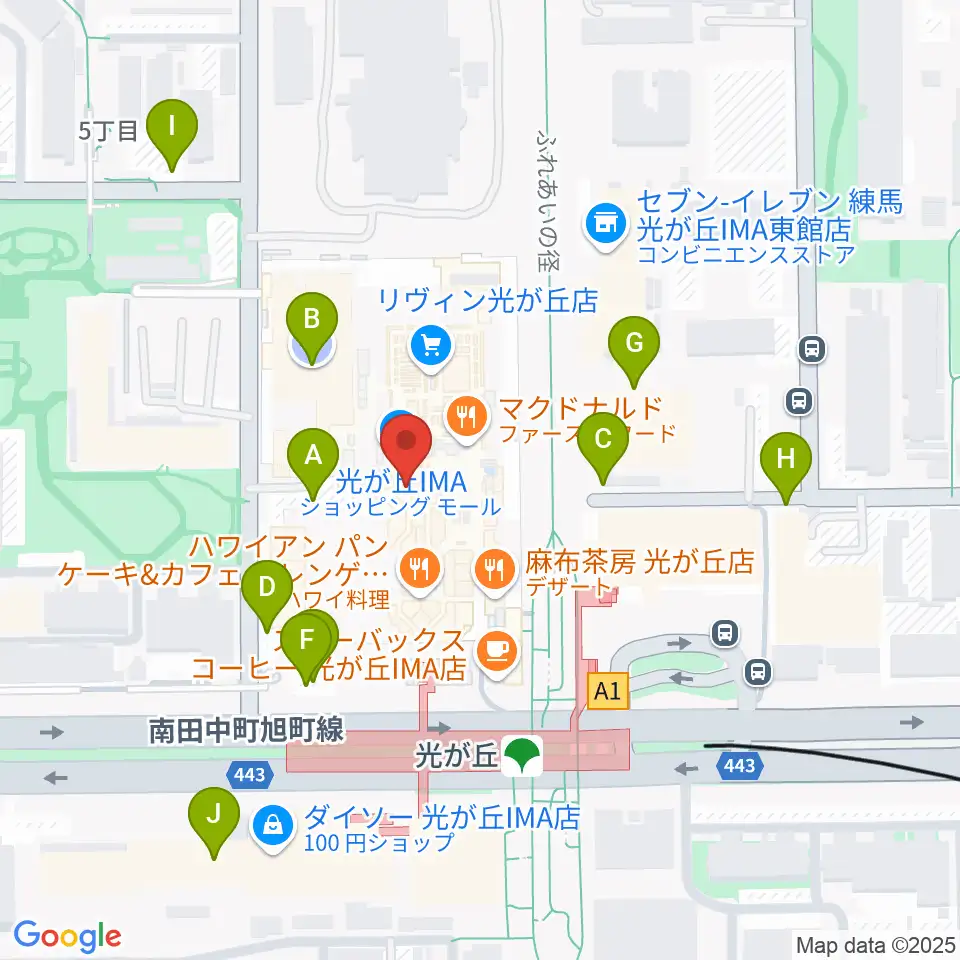 IMAホール周辺の駐車場・コインパーキング一覧地図