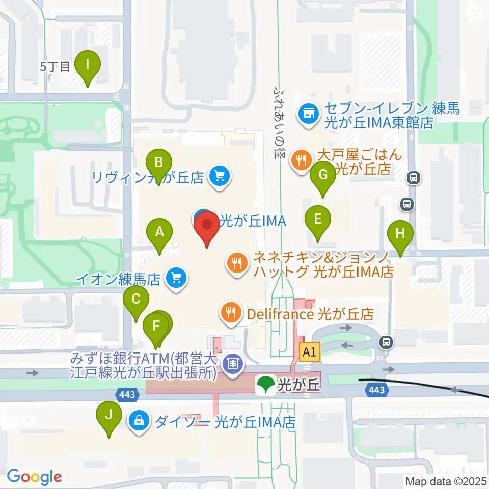 IMAホール周辺の駐車場・コインパーキング一覧地図