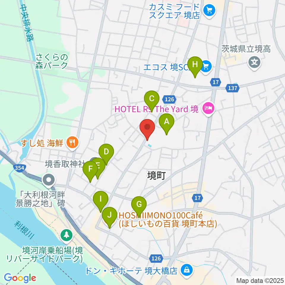 楽園堂周辺の駐車場・コインパーキング一覧地図