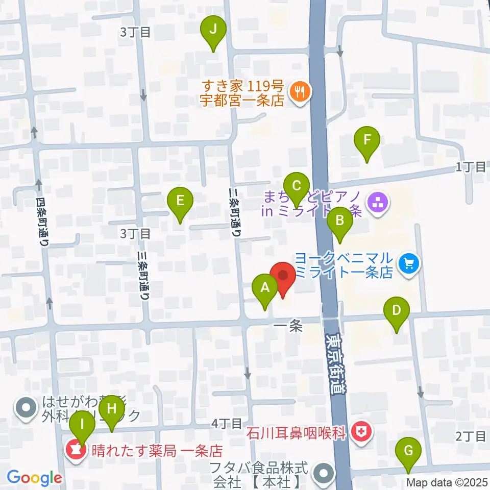 アプトホール周辺の駐車場・コインパーキング一覧地図