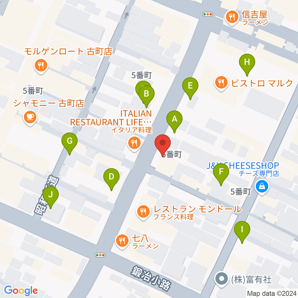 あぽろん新潟店周辺の駐車場・コインパーキング一覧地図