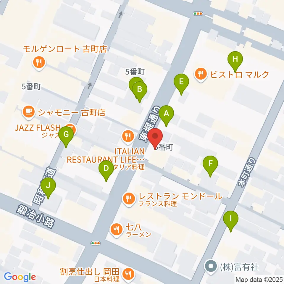 あぽろん新潟店周辺の駐車場・コインパーキング一覧地図
