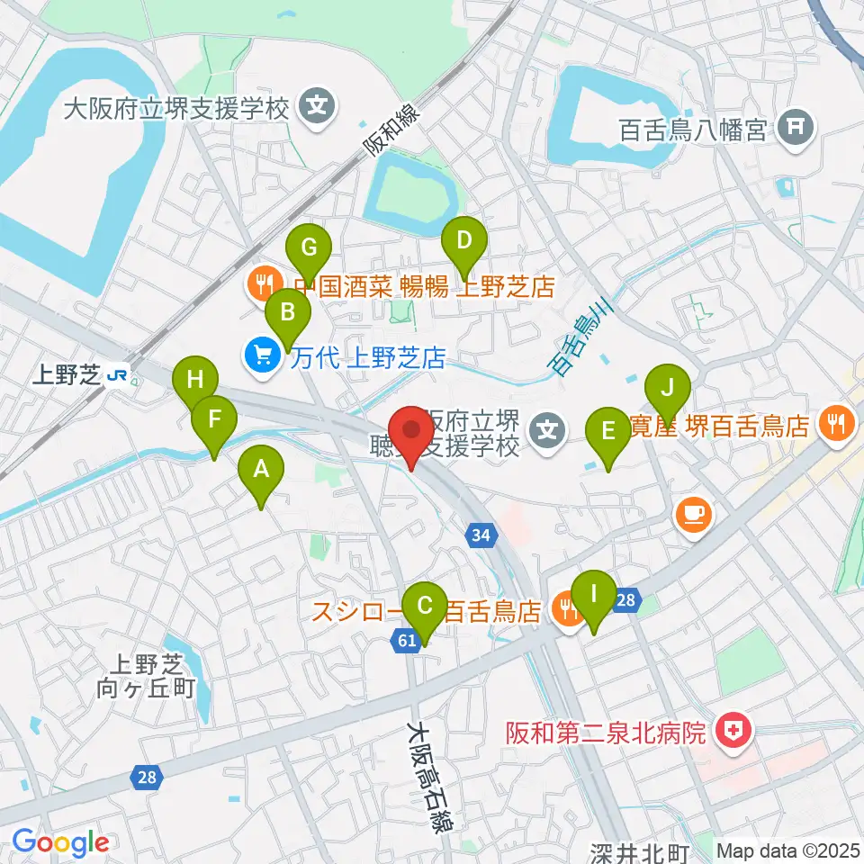 FSアカデミー本校周辺の駐車場・コインパーキング一覧地図