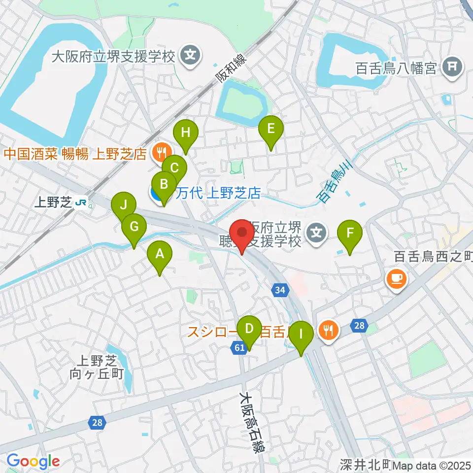 FSアカデミー本校周辺の駐車場・コインパーキング一覧地図