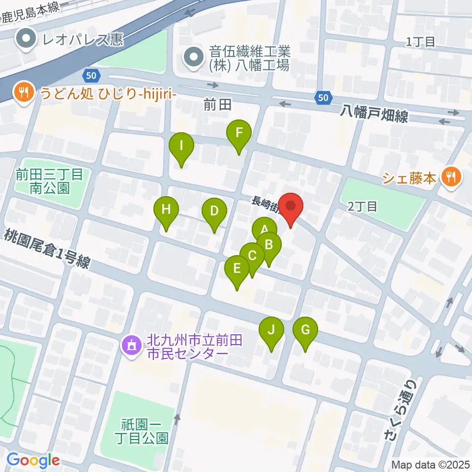 フルート&ピアノ教室 癒音工房周辺の駐車場・コインパーキング一覧地図
