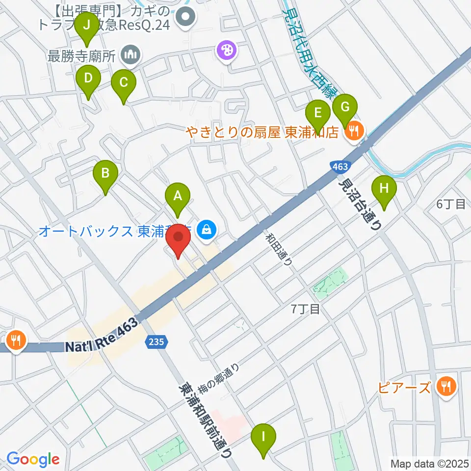 音楽クラブプラネッツ周辺の駐車場・コインパーキング一覧地図