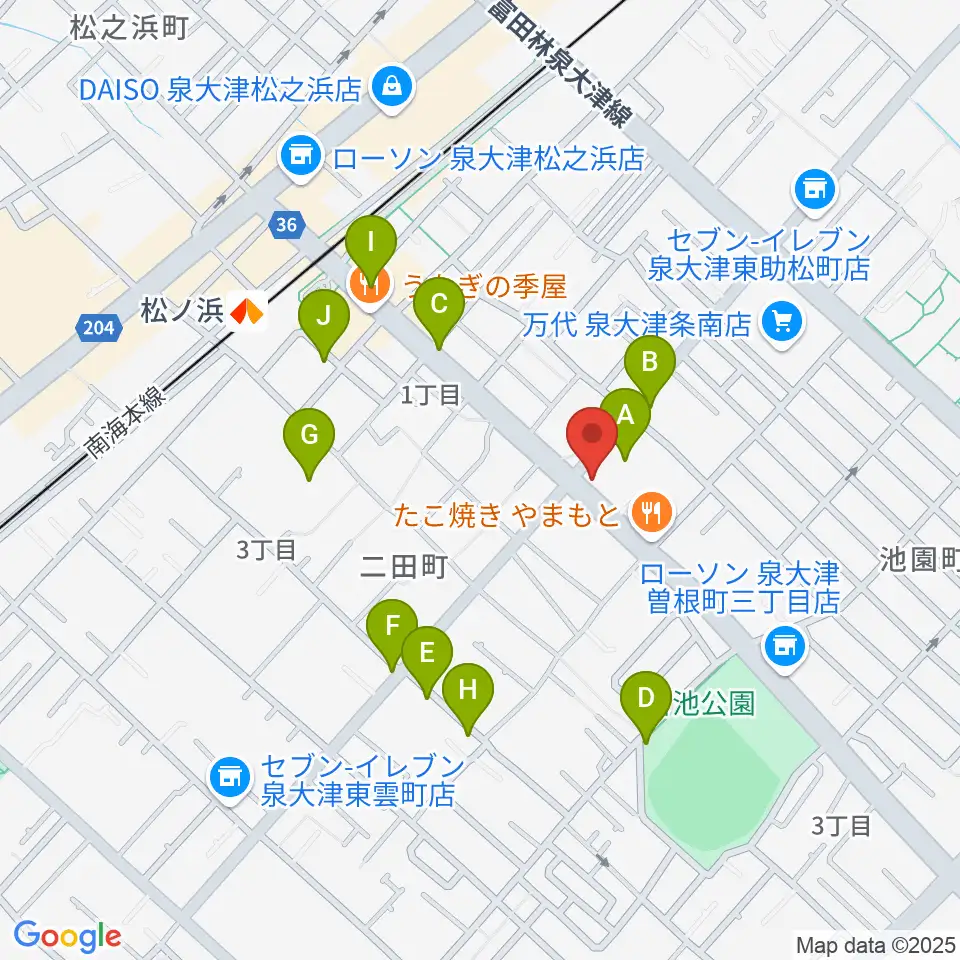 グレイスピアノサービス周辺の駐車場・コインパーキング一覧地図