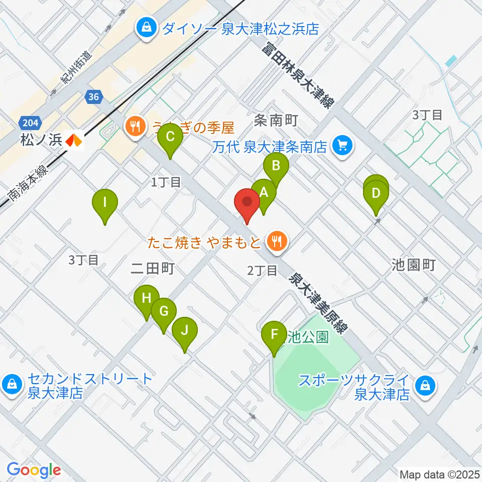 グレイスピアノサービス周辺の駐車場・コインパーキング一覧地図