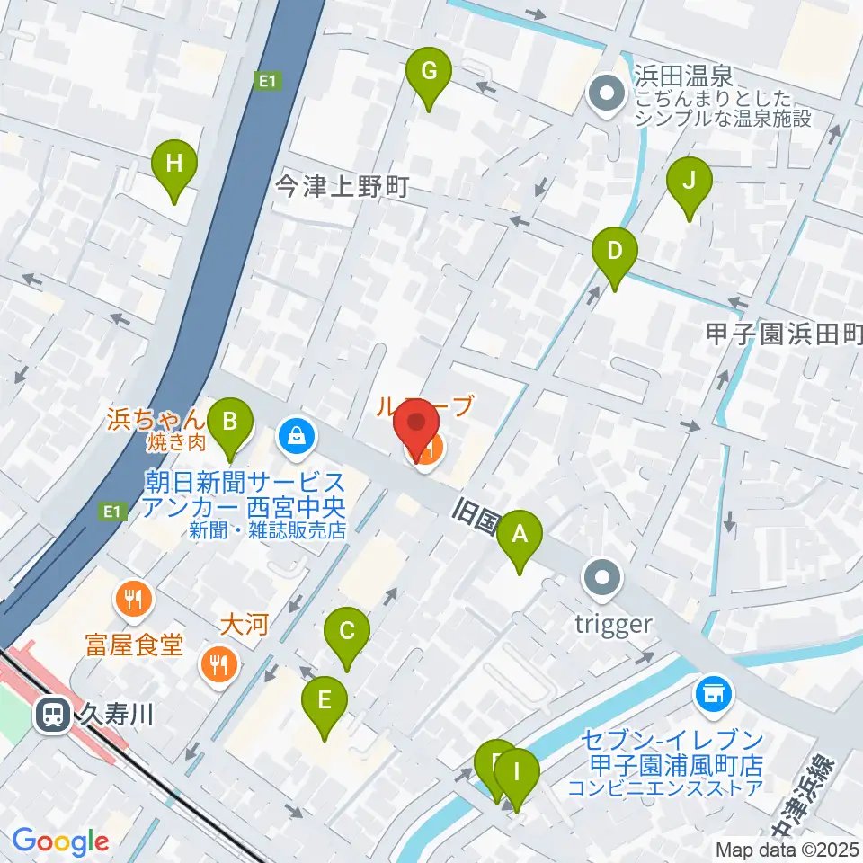有限会社グーターコンパス周辺の駐車場・コインパーキング一覧地図